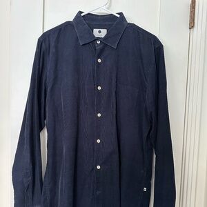 NN07 Micro Cord Slim Fit Button Down